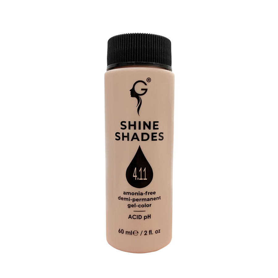 GERA Professional 4.11 гель-краситель для волос без аммиака / Shine Shades 60 мл, фото 2