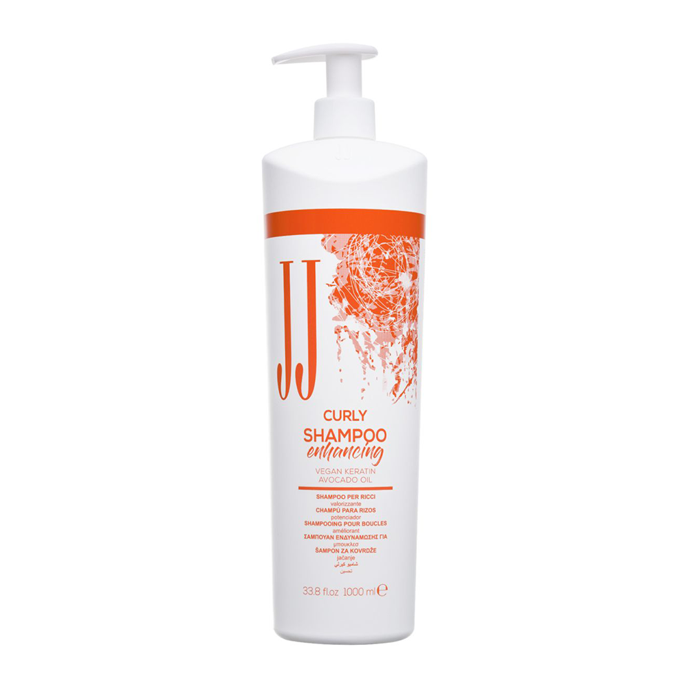 JJ Шампунь для вьющихся волос / JJ HAIR CURLY SHAMPOO 1000 мл, фото 1