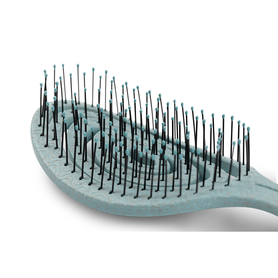 KOSMO SHTUCHKI Расчёска спиральная 5440-M2, голубая / KOSMO SHTUCHKI, фото 4