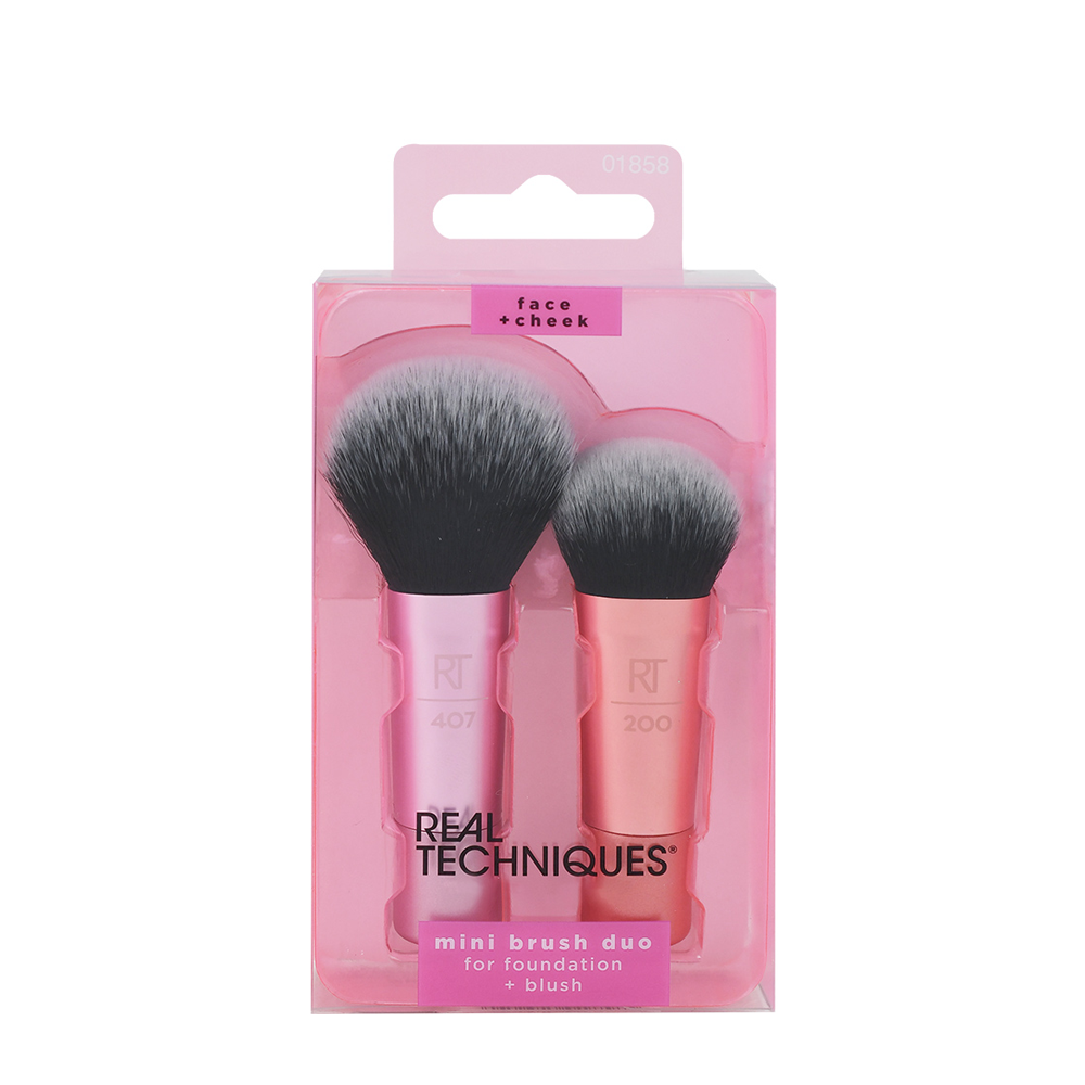 REAL TECHNIQUES Набор мини-кистей для макияжа / Real Techniques Mini Brush Duo, фото 1