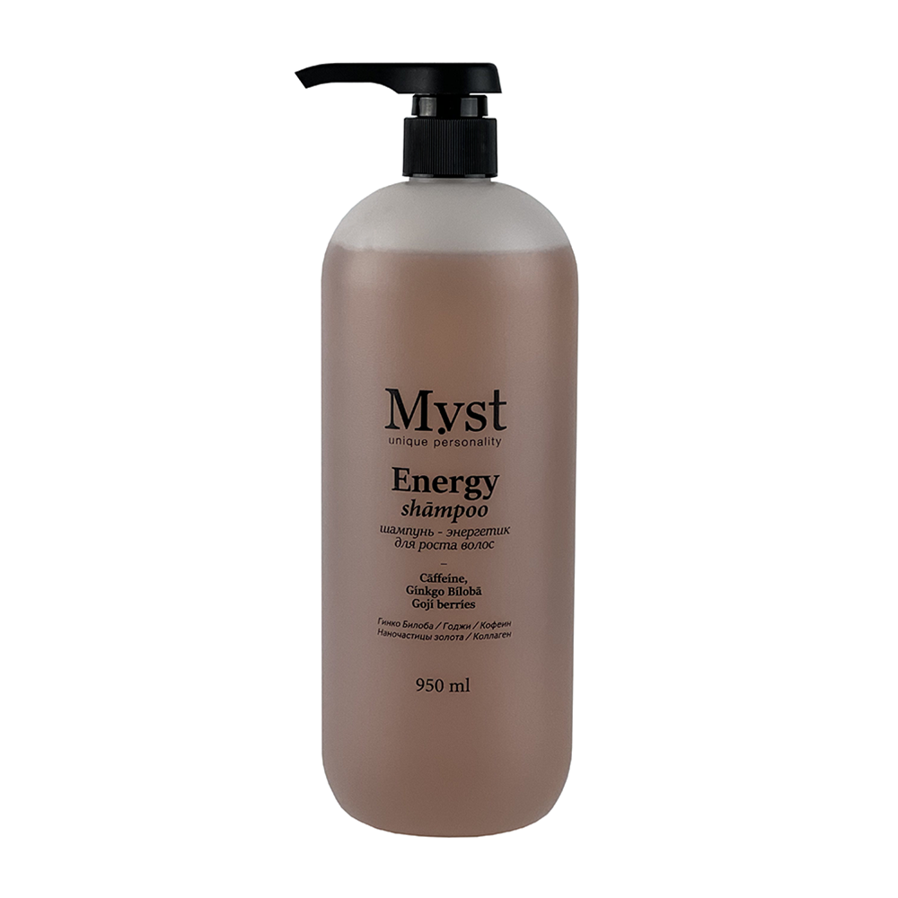 MYST Шампунь-энергетик для роста волос / Energy Shampoo 950 мл, фото 1