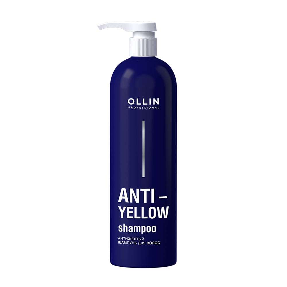 OLLIN PROFESSIONAL Шампунь антижелтый для осветленных волос / Anti-Yellow 500 мл, фото 1