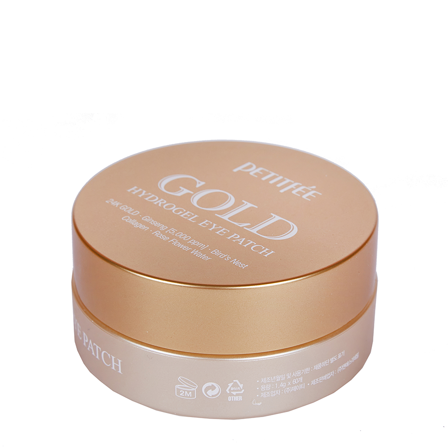 PETITFEE Патчи гидрогелевые с коллоидным золотом для области вокруг глаз / Eye patch 60 шт, фото 2