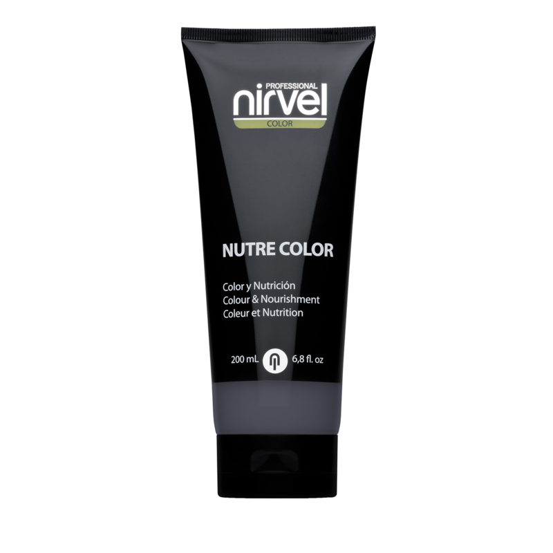 NIRVEL PROFESSIONAL Гель-маска питательная, цвет пепельный / NUTRE COLOR GREY 200 мл, фото 1