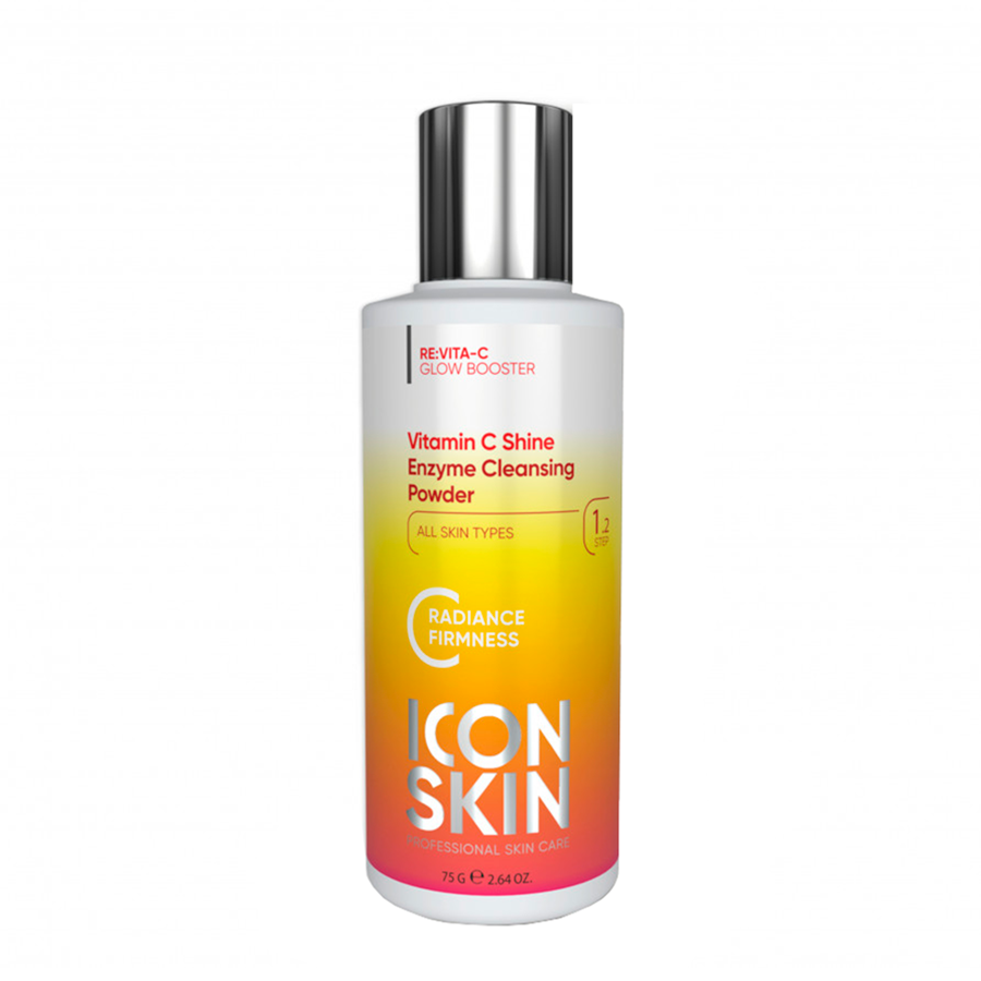 ICON SKIN Пилинг-пудра энзимная для умывания / Re: Vita C Vitamin C Shine 70 гр, фото 4