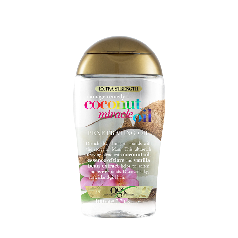 OGX Масло кокосовое восстанавливающее для волос / Coconut Miracle Penetrating Oil 100 мл, фото 1