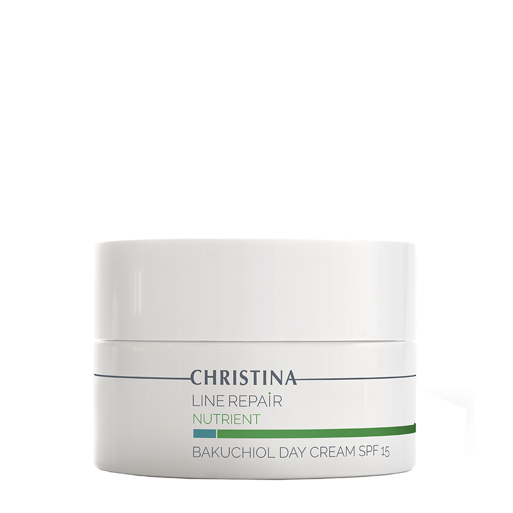 CHRISTINA Крем дневной с бакучиолом SPF15 / Line Repair Nutrient Bakuchiol Day Cream SPF15 50 мл, фото 1