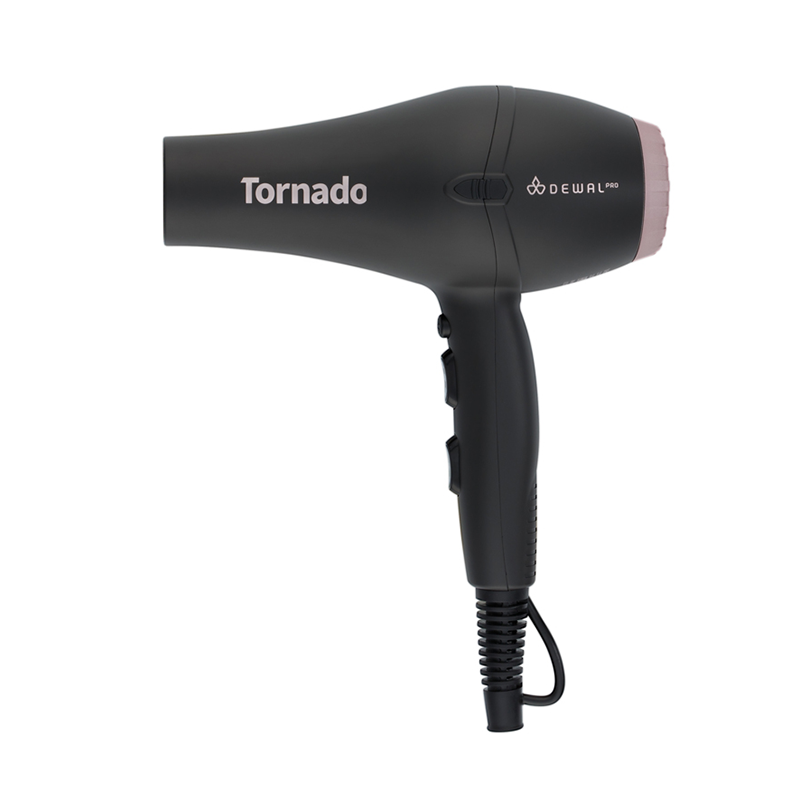 DEWAL PROFESSIONAL Фен серый ионизация 2 насадки / DEWAL PRO TORNADO, фото 2
