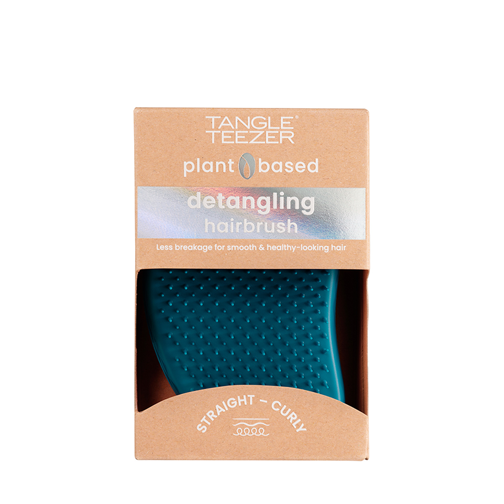 TANGLE TEEZER Расческа для волос / The Original Plant Brush Deep Sea Blue, фото 5