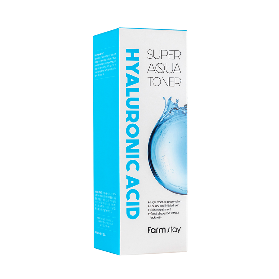 FARMSTAY Тонер интенсивно увлажняющий для лица с гиалуроновой кислотой / Hyaluronic Acid Super Aqua Toner 200 мл, фото 2
