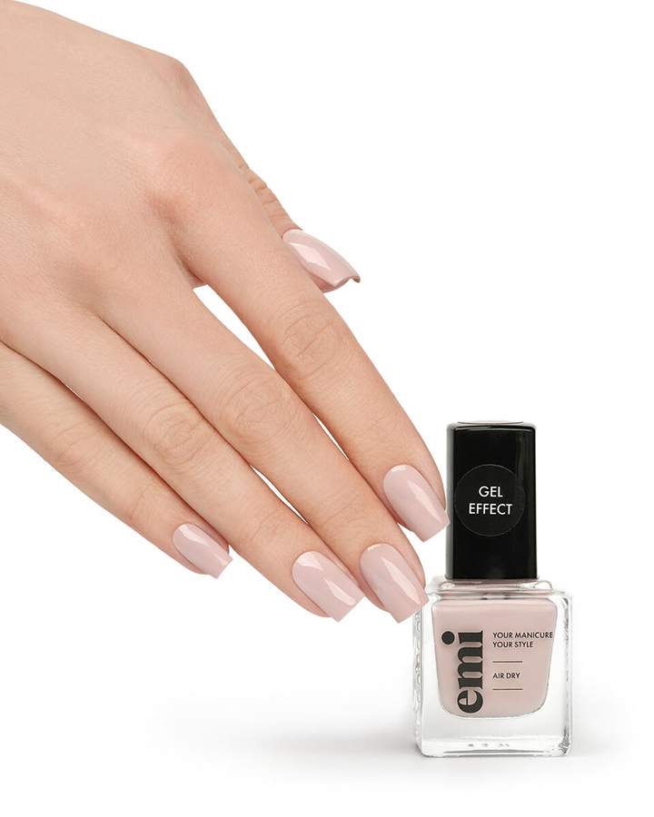 E.MI 227 лак ультрастойкий, Миндальное пралине / Gel Effect 9 мл, фото 2