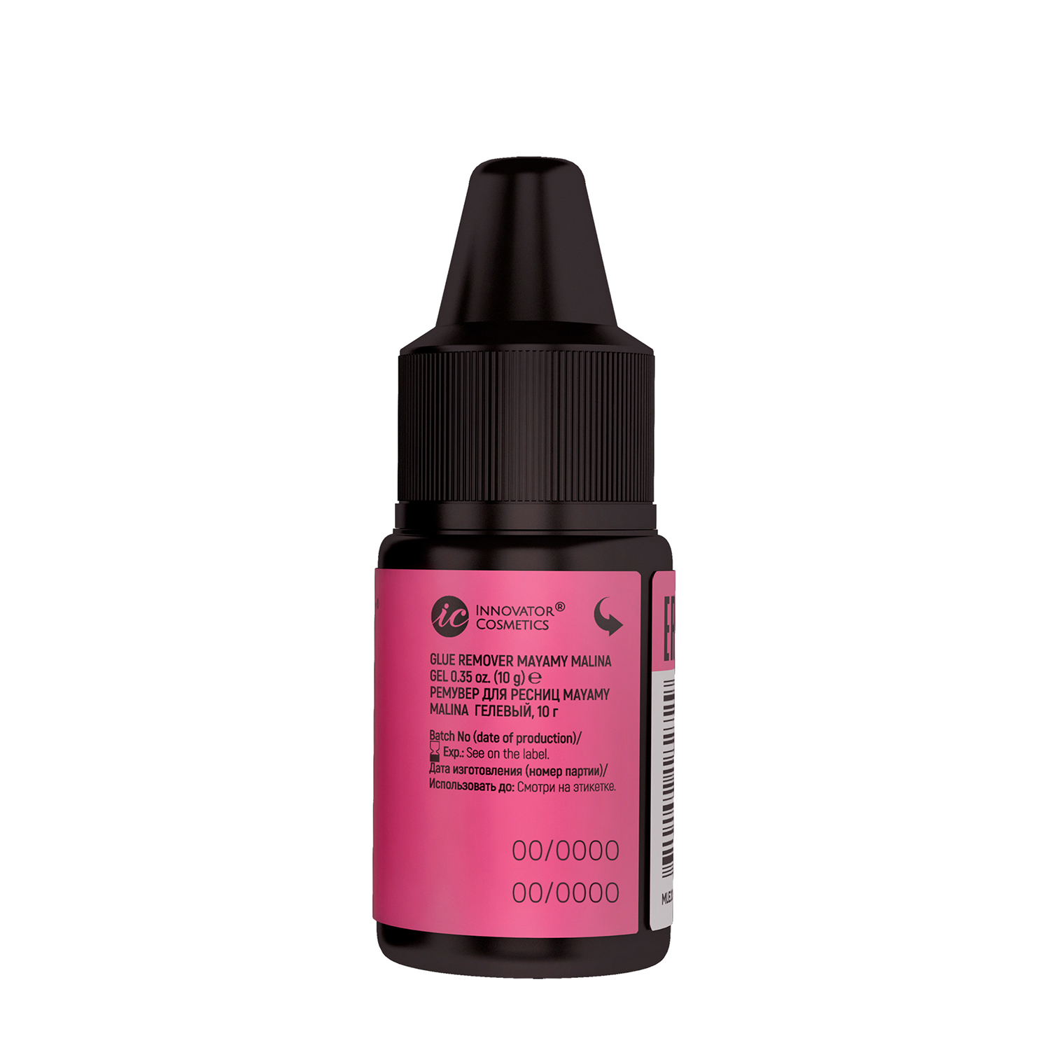 INNOVATOR COSMETICS Ремувер гелевый для ресниц / MAYAMY Malina 10 гр, фото 2