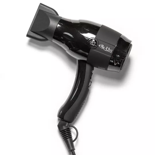 BE-UNI PROFESSIONAL Фен для волос OutLine, черный с диффузором, 2000-2200W, фото 2