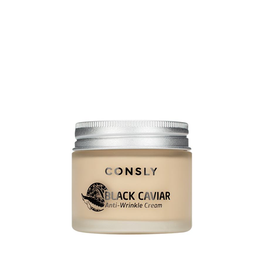 CONSLY Крем против морщин для лица с экстрактом черной икры 70 мл, фото 1
