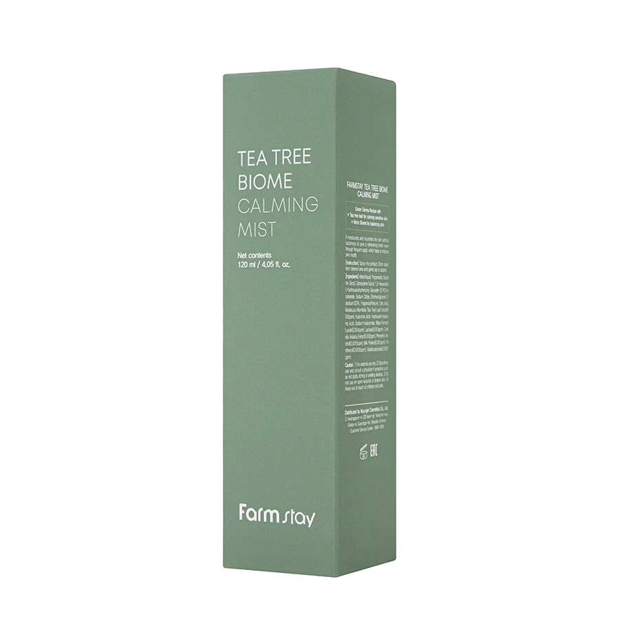 FARMSTAY Мист успокаивающий кожу для лица с чайным деревом / Tea Tree Biome Calming Mist 120 мл, фото 5