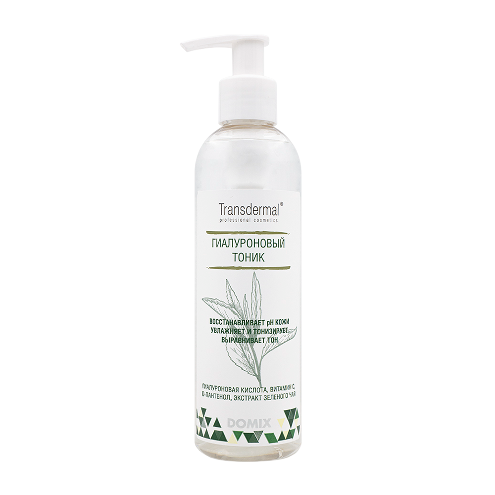 DOMIX Тоник гиалуроновый для лица / Transdermal Cosmetics 250 мл, фото 1