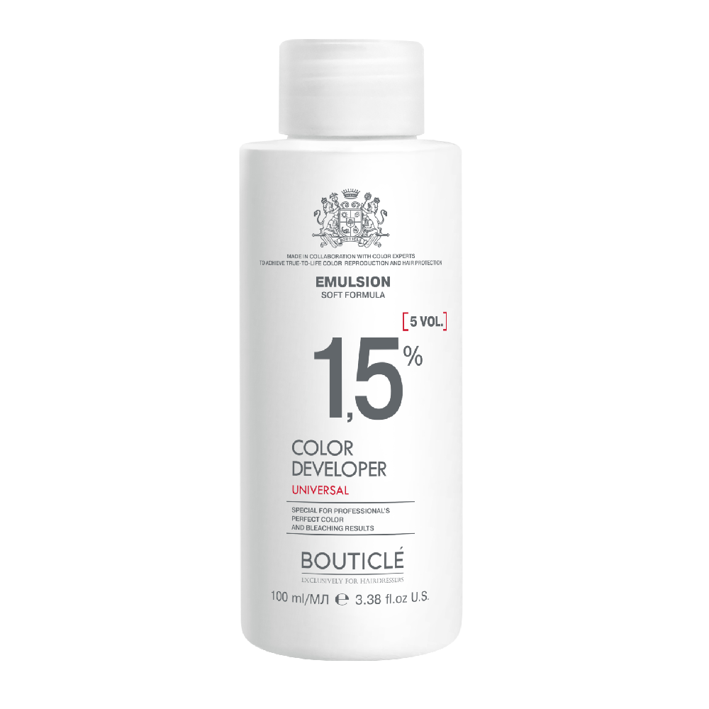 BOUTICLE Оксидант-лосьон 1,5% / Bouticle color developer 100 мл, фото 1