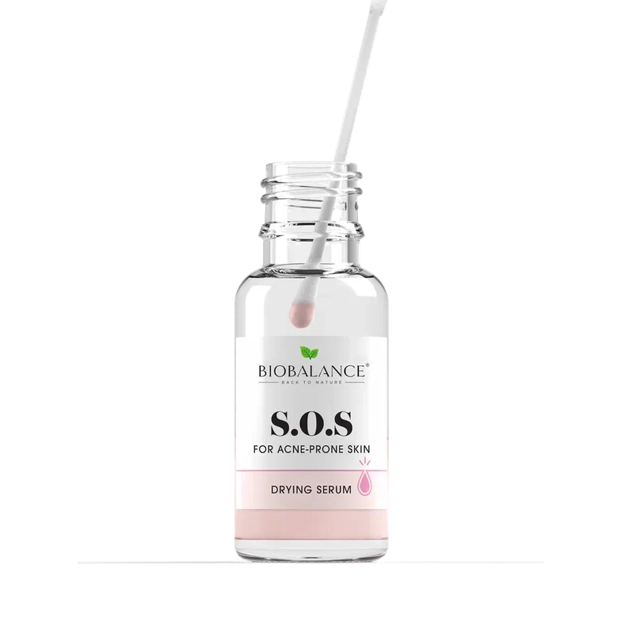 BIOBALANCE Сыворотка SOS подсушивающая для лица для борьбы с акне / SOS DRYING SERUM FOR ACNE PRONE SKIN 20 мл, фото 3
