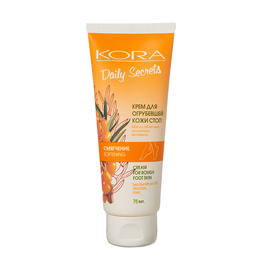 KORA Крем для огрубевшей кожи стоп смягчение / Daily Secrets 75 мл, фото 3