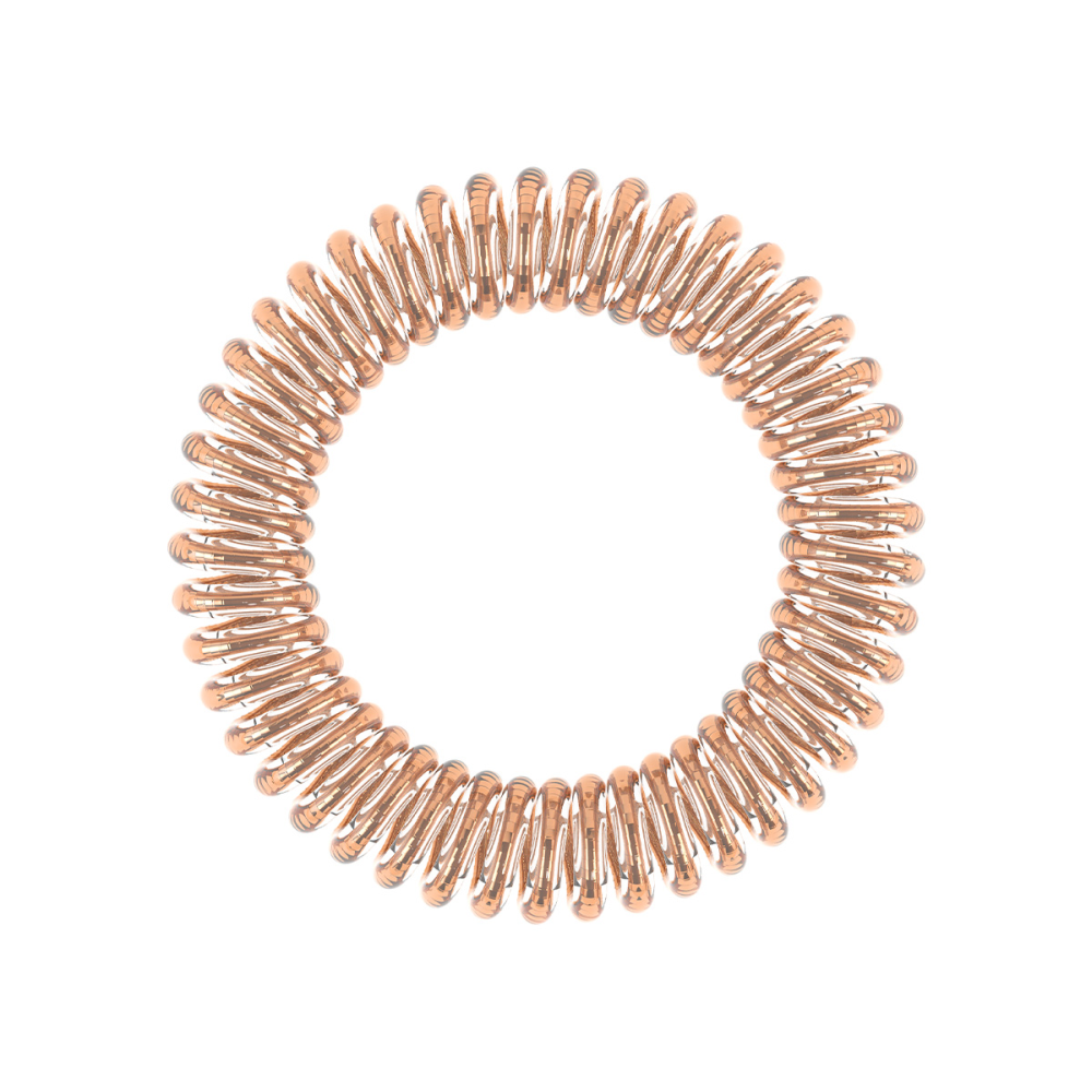 INVISIBOBBLE Резинка-браслет для волос с подвесом / invisibobble SLIM Bronze Me Pretty, фото 2