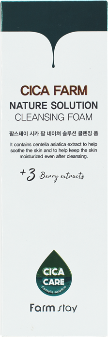 FARMSTAY Пенка очищающая восстанавливающая с центеллой азиатской / CICA FARM 180 мл, фото 3