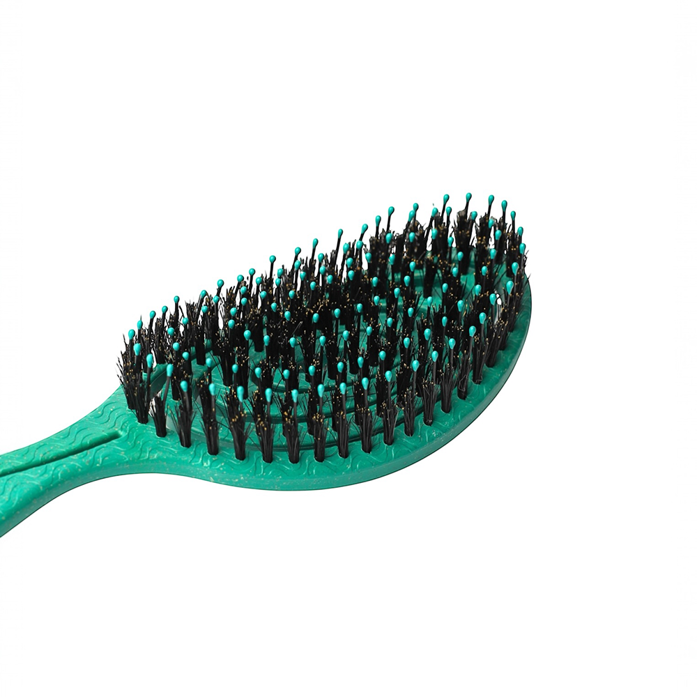 KOSMO SHTUCHKI Расческа KosmoShtuchki спиральная комбинированная, зеленая, фото 4