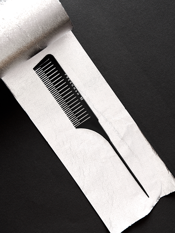 FRESHMAN Расческа для мелирования, размер M / Collection Carbon, фото 2