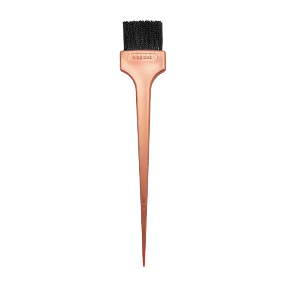 KAPOUS Кисточка из искусственных волокон узкая, бронзовая, фото 1