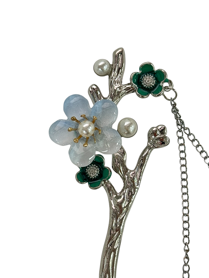 IWOU PROFESSIONAL Шпилька для волос Ветка сакуры 1шт, фото 3