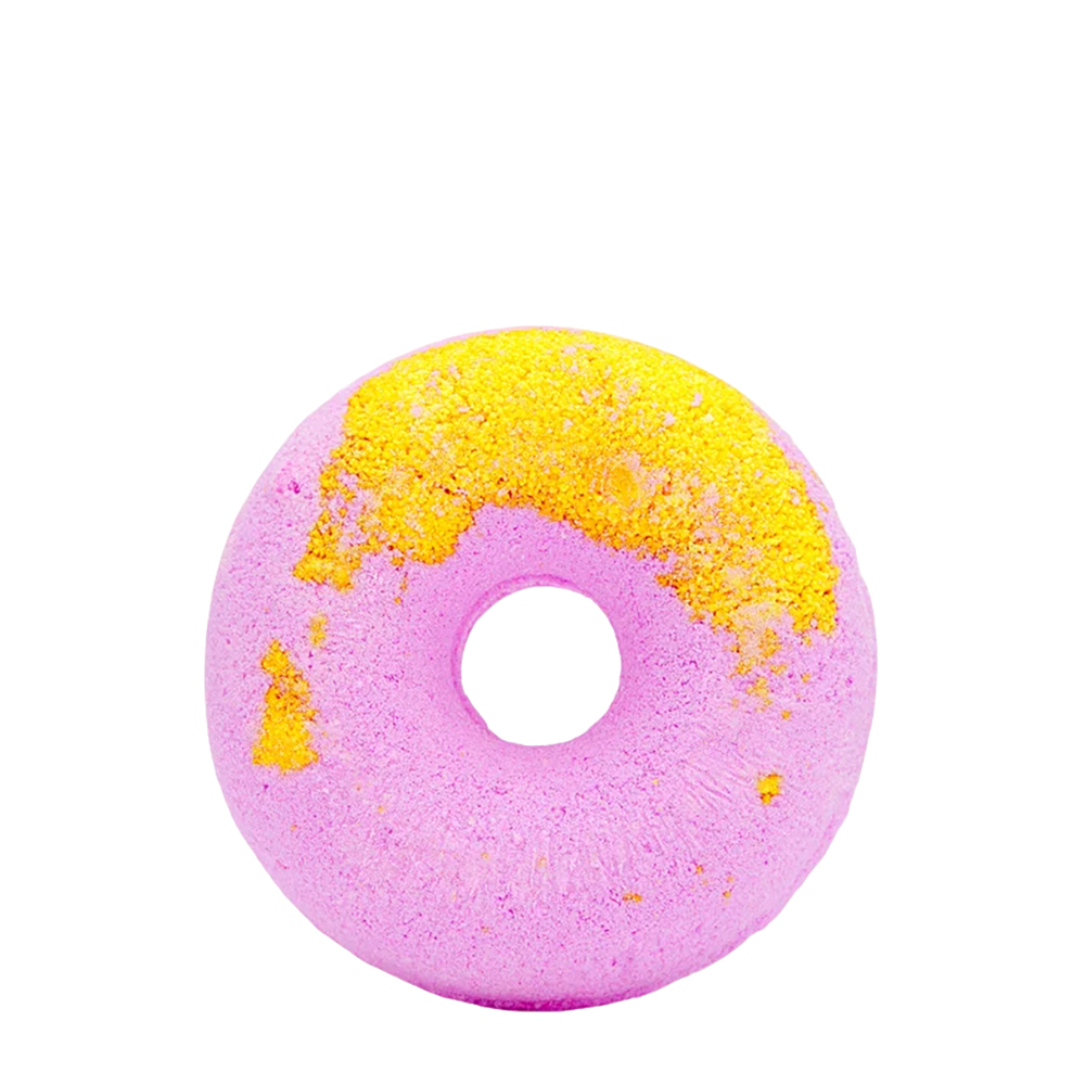 CAFE MIMI Гейзер для ванны, клубнично-банановый пончик / CAFE MIMI 140 гр, фото 1