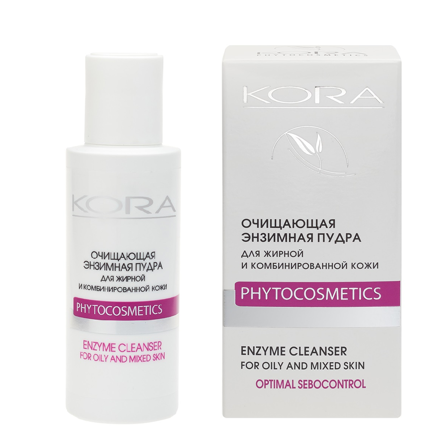 KORA Пудра энзимная очищающая для жирной и комбинированной кожи 100 мл, фото 7