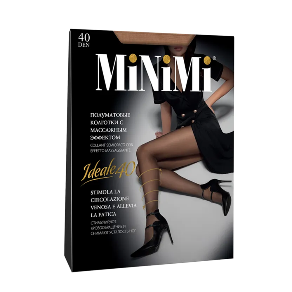 MINIMI Колготки Daino 3 (M), утяжка по ноге / IDEALE 40, фото 1