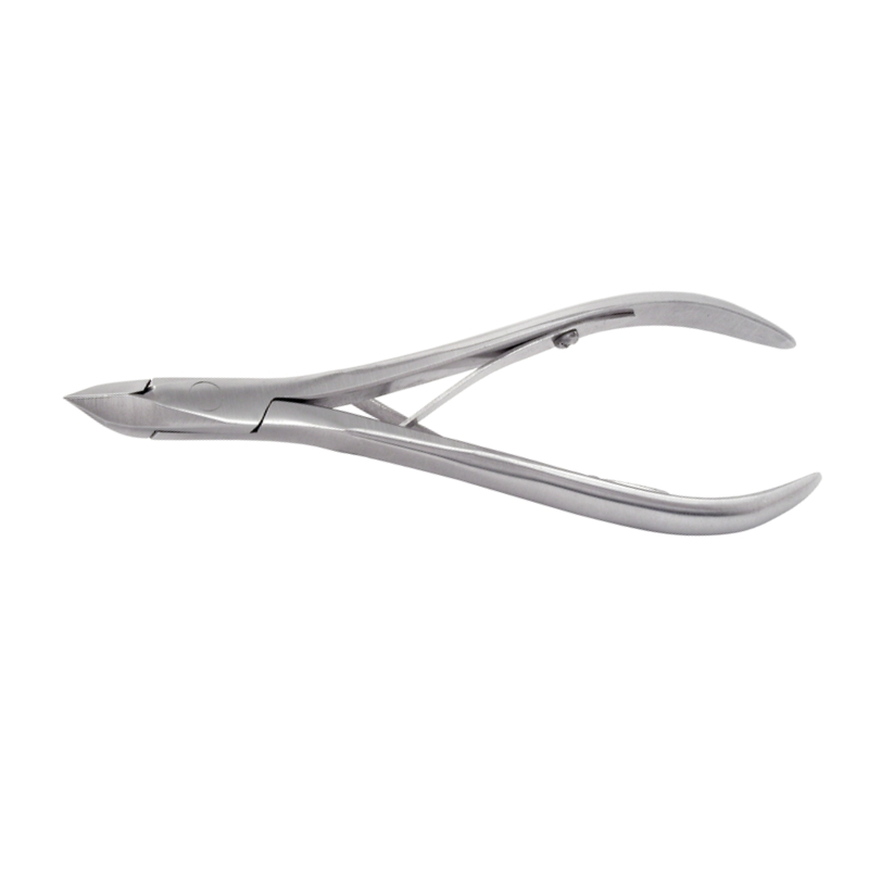 SILVER STAR Кусачки для кутикулы (8 мм), без пяточки / CLASSIC, фото 1