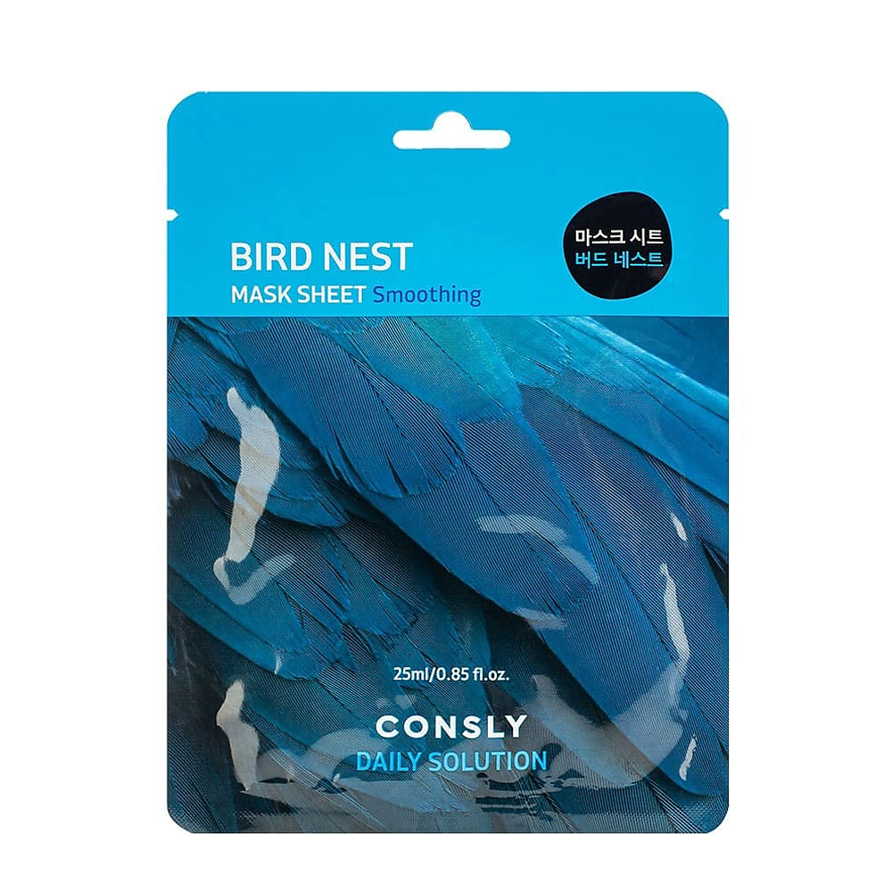 CONSLY Маска тканевая для лица с экстрактом ласточкиного гнезда / Consly 25 мл, фото 1