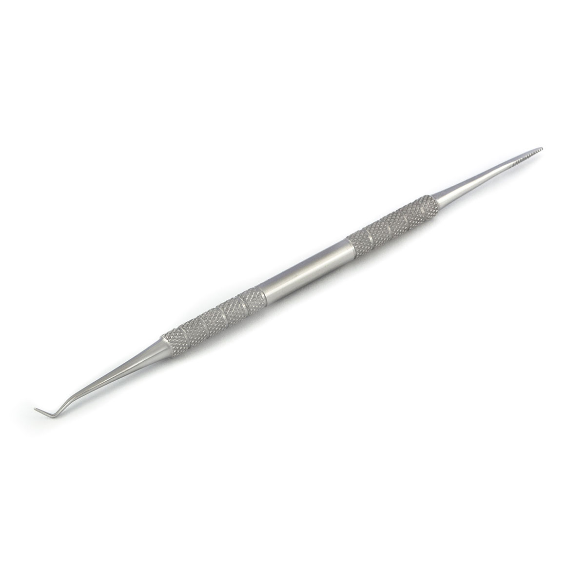 METZGER Кюретка узкая короткая, лопатка + металлическая пилка 2 в 1 PL-169(2), фото 4