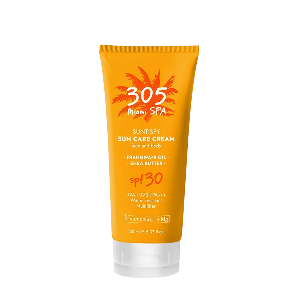 305 Miami SPA Крем солнцезащитный водостойкий для лица и тела SPF30 / Suntisfy Sun Care Cream 150 мл, фото 1