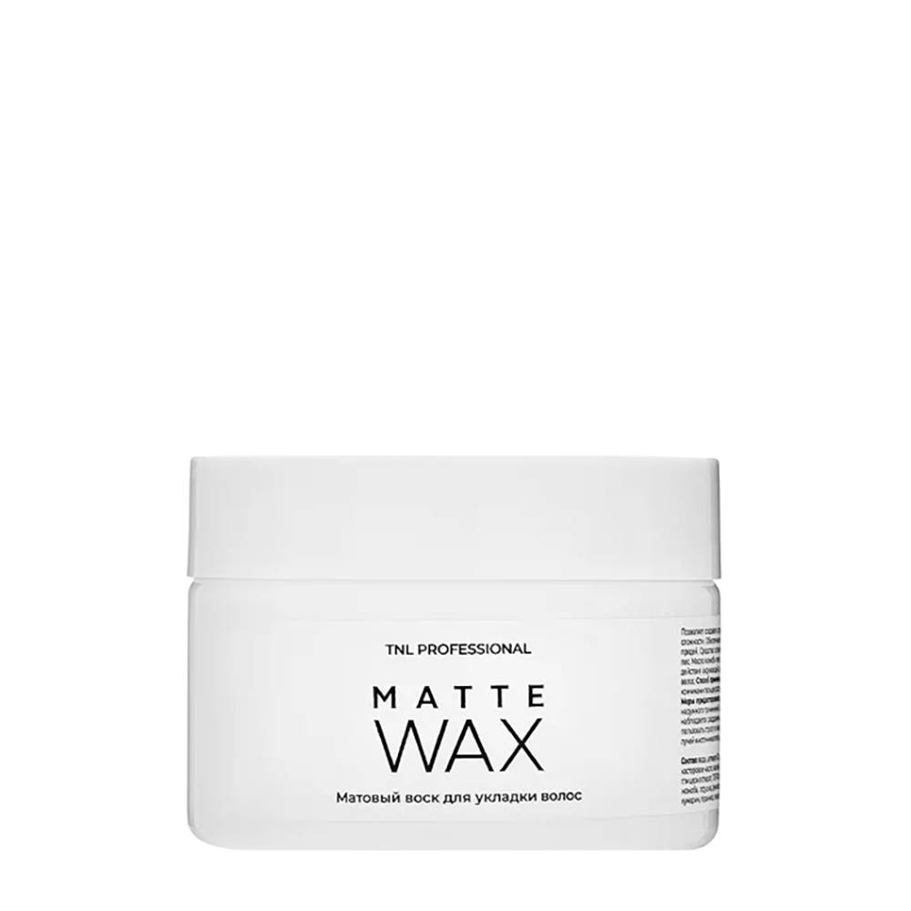 TNL Professional Воск матовый для укладки волос / Matte Wax 100 мл, фото 1