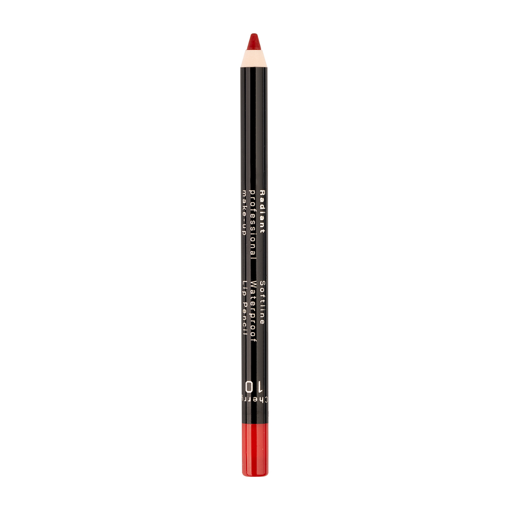 RADIANT PROFESSIONAL MAKE-UP Карандаш для губ водостойкий, 10 вишня / Softline Waterproof Lip Pencil 1,2 гр, фото 1