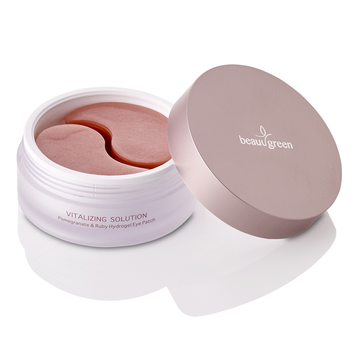 BEAUUGREEN Патчи гидрогелевые с экстрактом граната и рубиновой пудрой для глаз / Pomegranate & Ruby EYE PATCH, premium pack 60 шт, фото 2