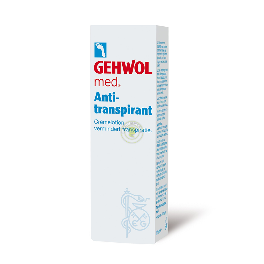 GEHWOL Крем-лосьон антиперспирант / GEHWOL med 125 мл, фото 4