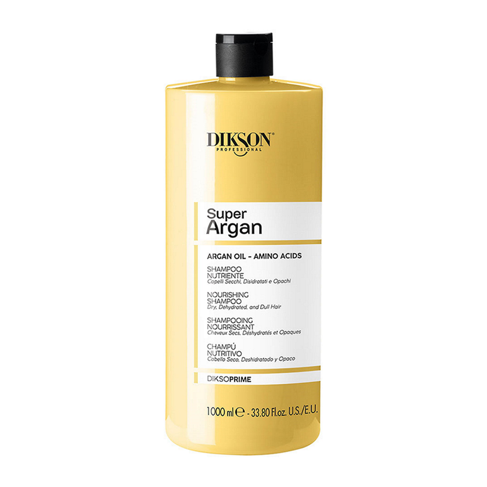 DIKSON Шампунь питательный для сухих волос с маслом арганы и макадамии / Shampoo Nourishing 1000 мл, фото 1