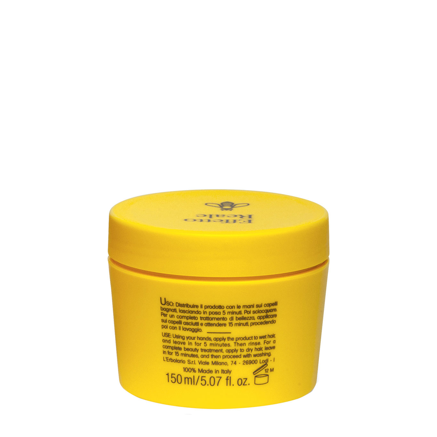 LERBOLARIO Маска питательная восстанавливающая / Effetto Reale Super Nourishing Mask With Replenishing Action 150 мл, фото 3