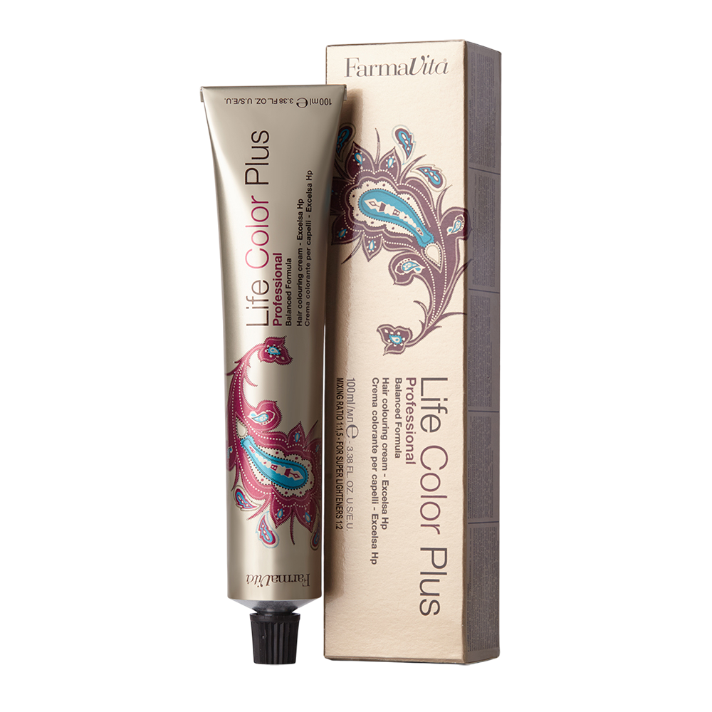 FARMAVITA 12.08 крем-краска, специальный блондин натуральный коричневый / Life Color Plus 100 мл, фото 2