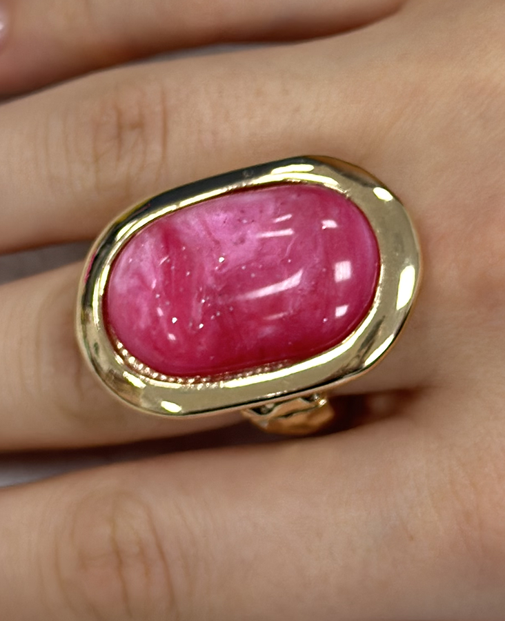 IWOU PROFESSIONAL Кольцо Малиновый космос, фото 3