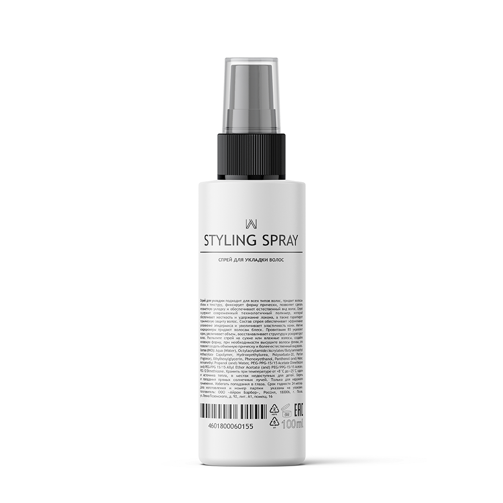 WHITE COSMETICS Спрей для укладки волос / WHITE 100 мл, фото 2