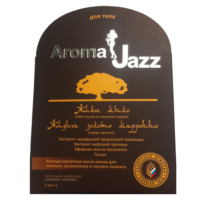 AROMA JAZZ Мыло живое для тела 