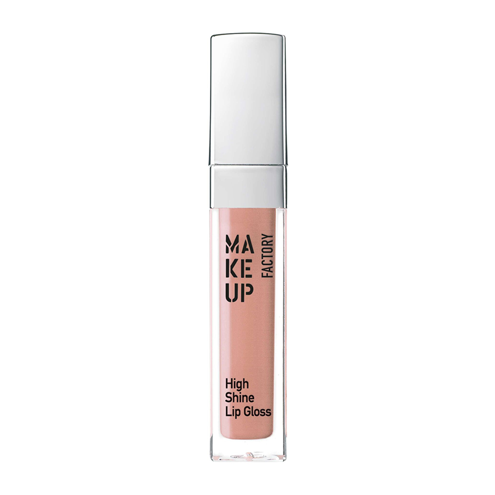 MAKE UP FACTORY Блеск для губ с эффектом влажных губ, тон 47 обнаженный / High Shine Lip Gloss 6,5 мл, фото 1