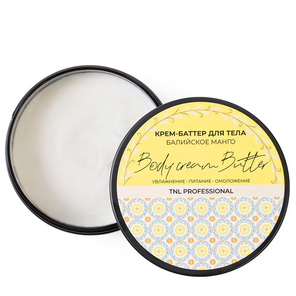 TNL Professional Крем-баттер для тела, балийское манго / TNL Body Cream Butter 200 мл, фото 3