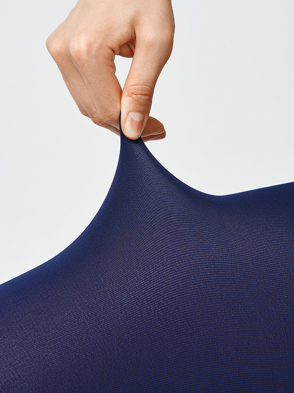 MINIMI Колготки темно-синие Blu Scuro 3 / Mini MULTIFIBRA COLORS 70, фото 7