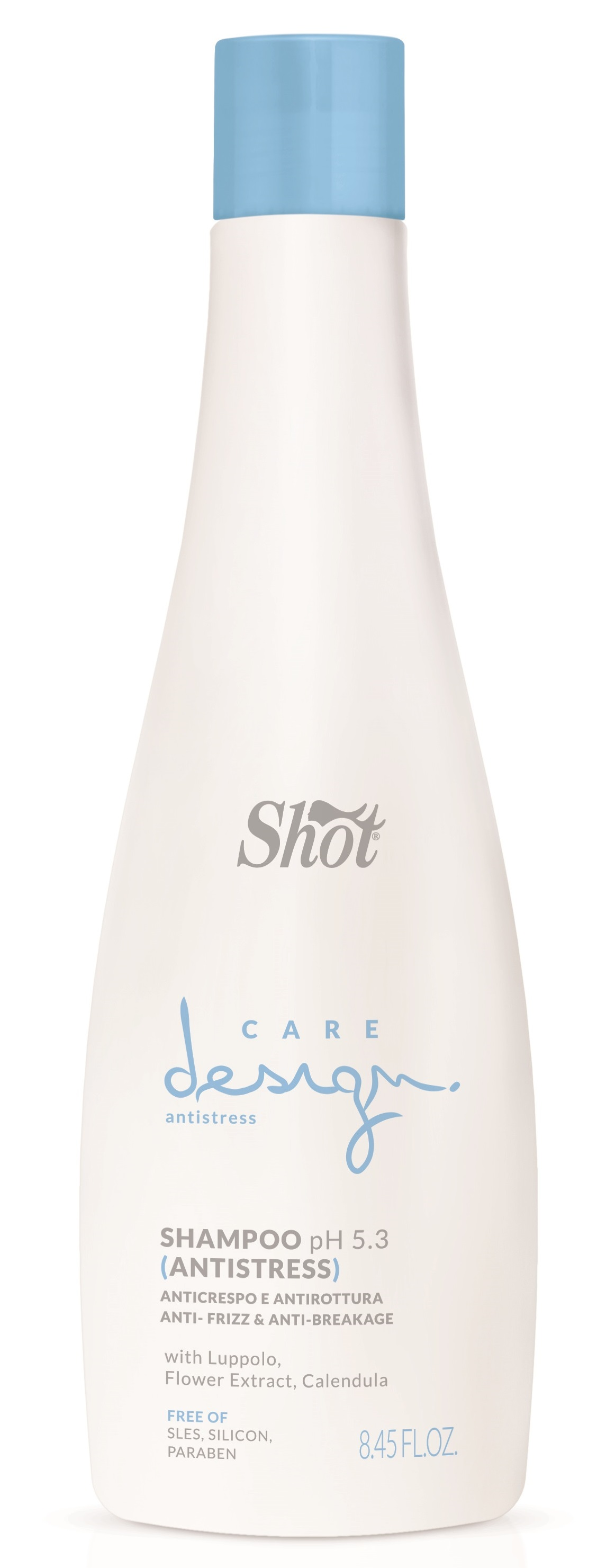 SHOT Шампунь анти-стресс против ломкости / Care Design 250 мл, фото 1